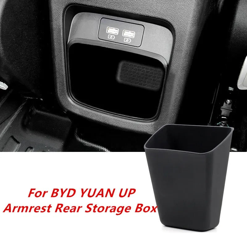 Central Control Lower Storage Box Console Armrest Storage Box Cup Holder for BYD Yuan UP - BYDAC
