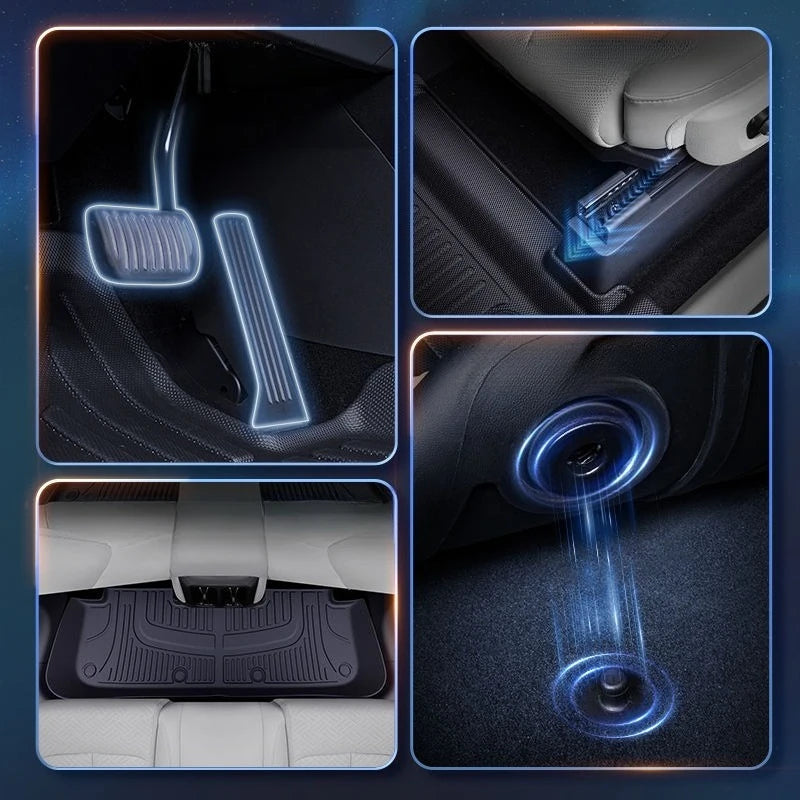 For BYD Leopard 3 Titanium 3 2025 Custom Floor Mats Full Coverage Cargo Liner