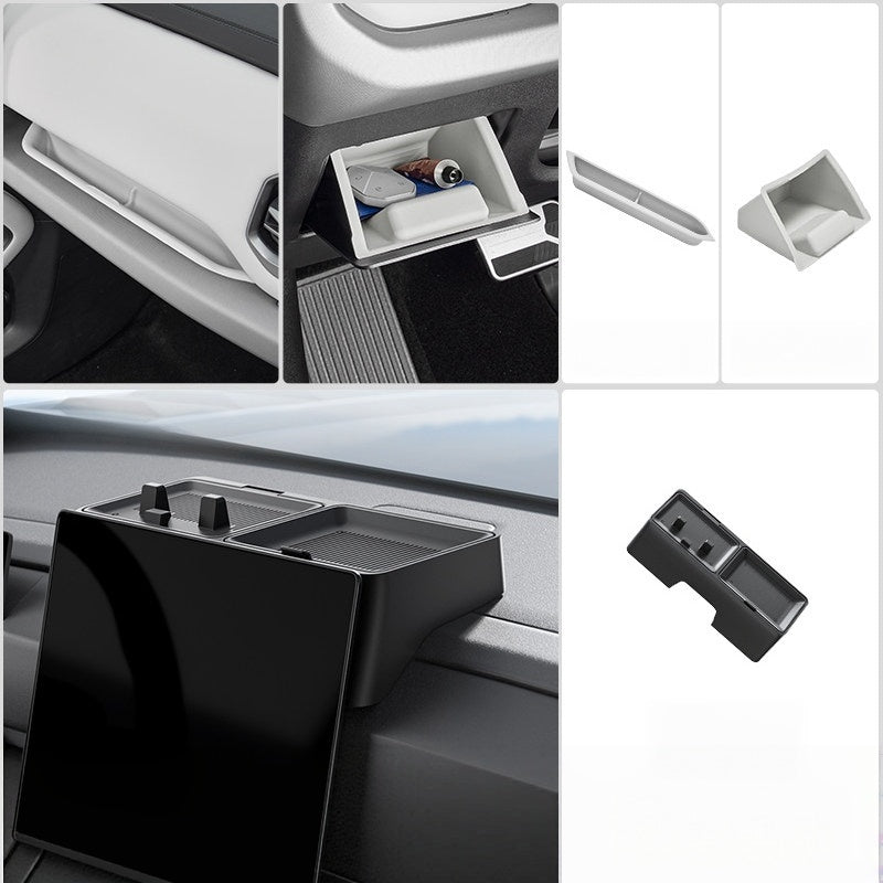 Multifunction Silicone Storage Box Behind Center Screen for Fangchengbao Titanium 3