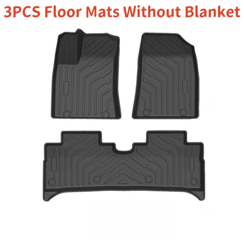 Floor Mats Rear Trunk Cargo Mat Carpet for BYD Seagull