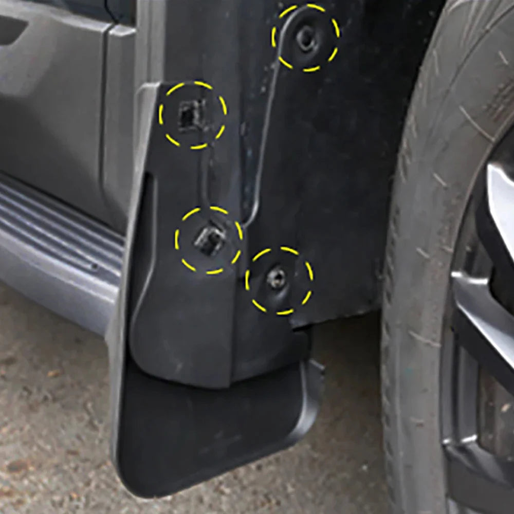 BYD Equation Leopard 5 2023-2025 Non Destructive Installation Mudguard