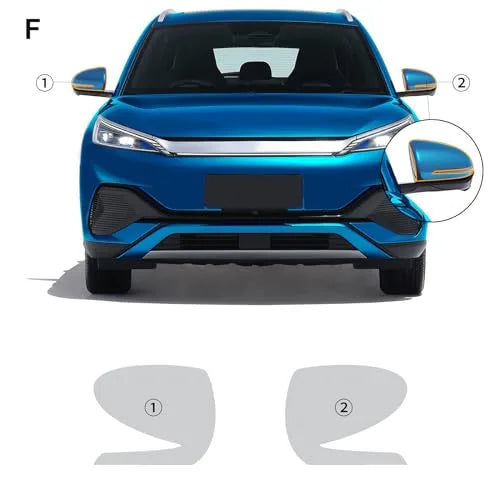 Película protectora de pintura para coche BYD Atto 3 precortada PPF, invisible, autorreparadora, TPU, impermeable, HD, antiarañazos 