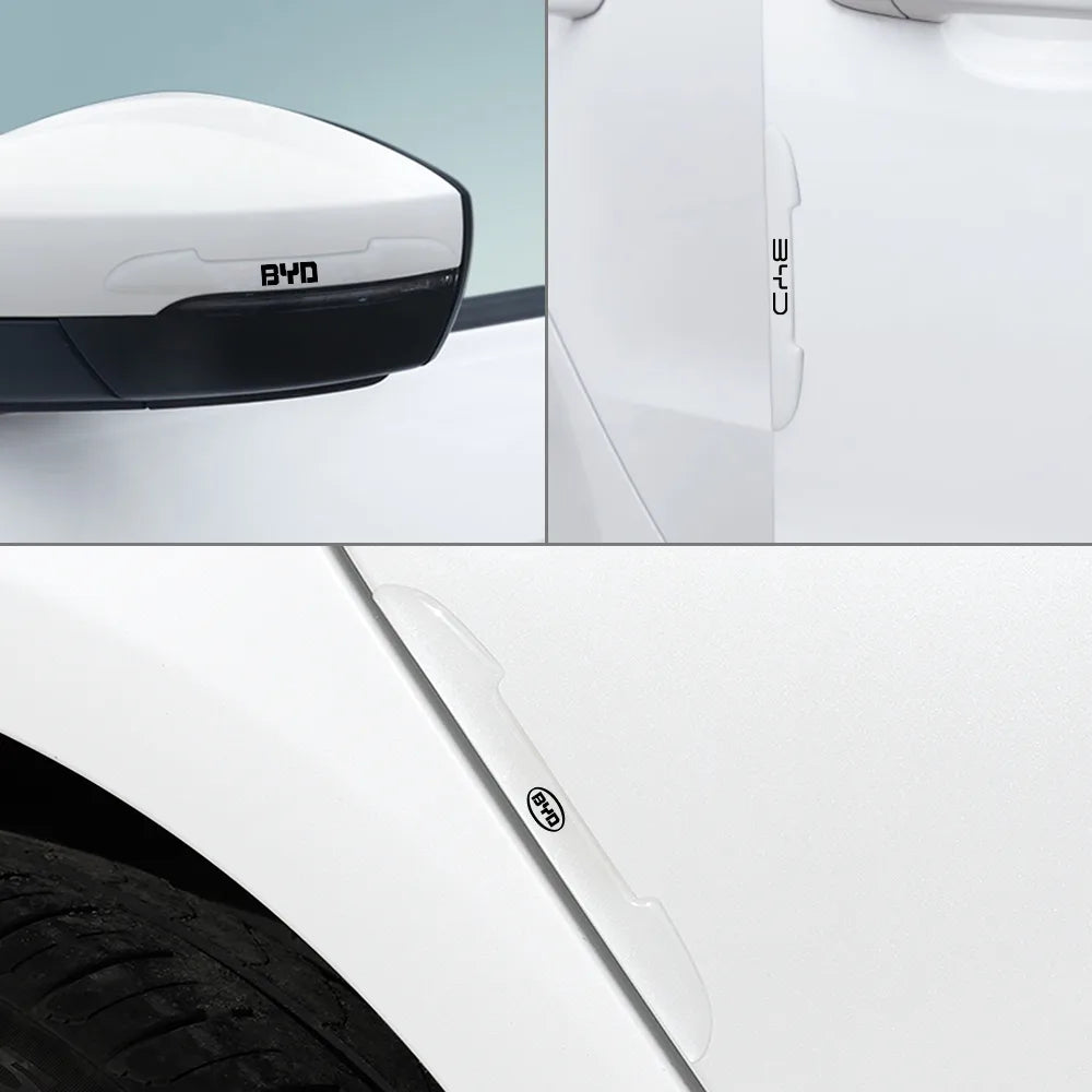 4PCS Car Door Anti Collision Strips For BYD Car All Model