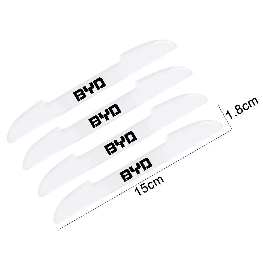 4PCS Car Door Anti Collision Strips For BYD Car All Model