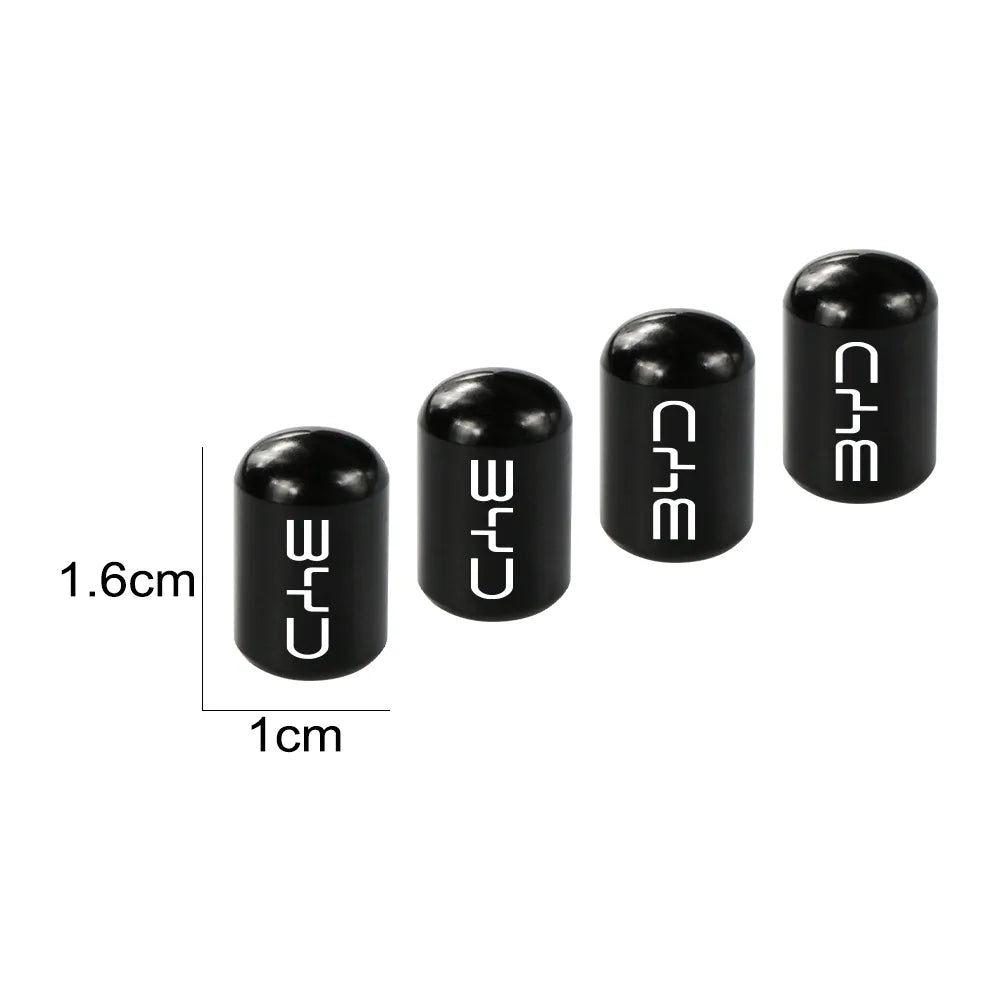 4 tapones de válvula para neumáticos de coche BYD Tang F3 E6 Atto 3 Yuan Plus Song