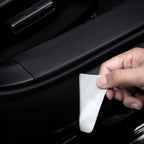 Car Door Sill Leather Stickers Rotection Plate For BYD