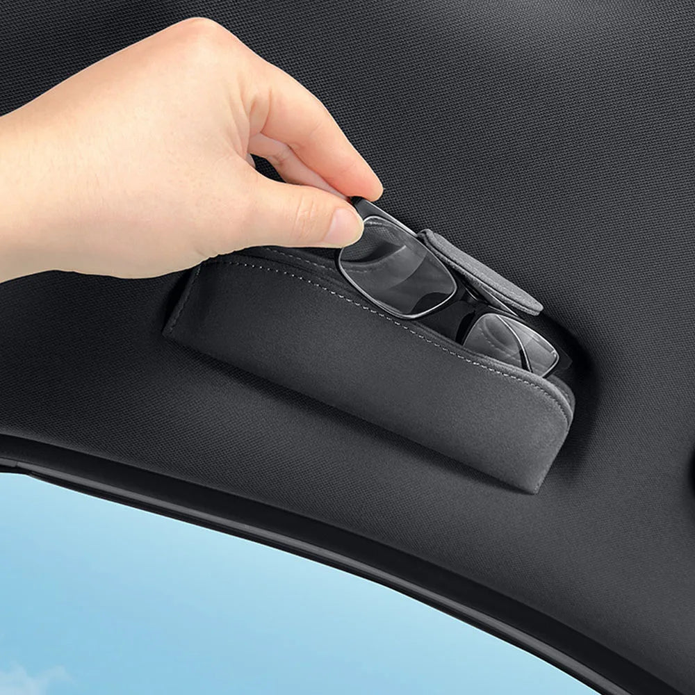 For BYD Sealion 7 EV Car Glasses Case Car Roof Handle Sunglasses Clip