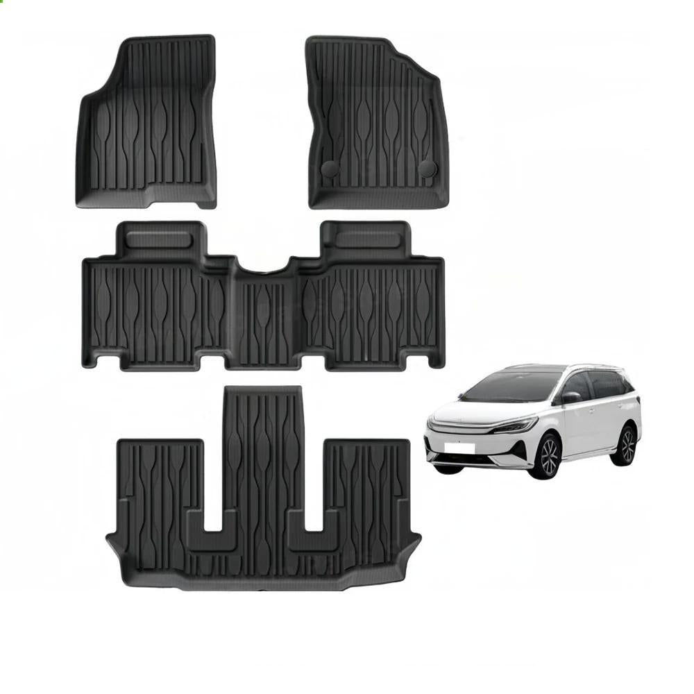 RHD TPE All Weather Car Floor Mats For BYD M6