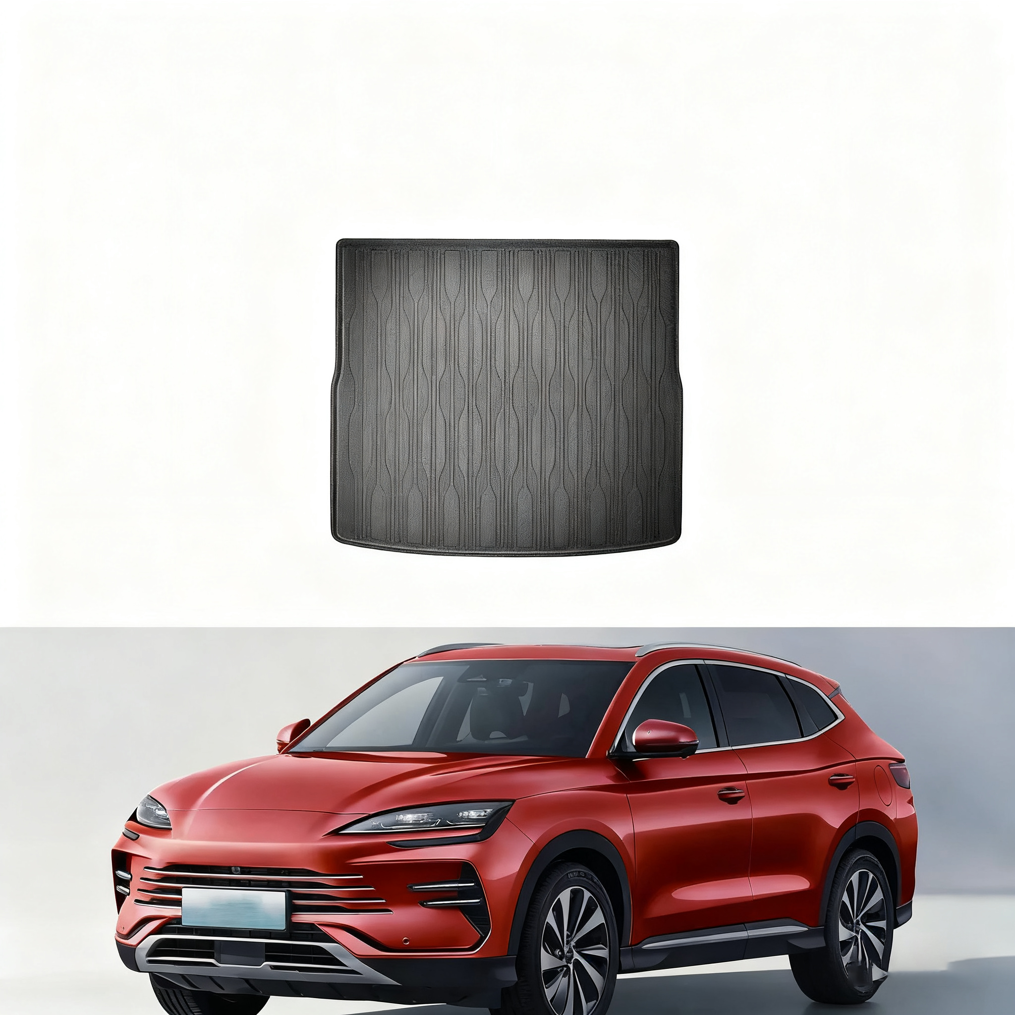 2024 BYD Seal U / Song Plus Sealion 6 TPE-Fußmatten und Laderaumwanne