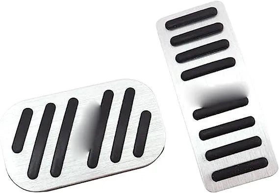 Juego de cubiertas para pedal de freno de gas, acelerador, freno, pedales y almohadillas compatibles con BYD Atto 3 