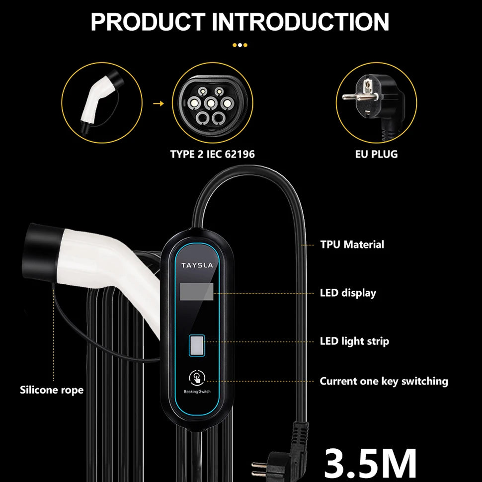 Portable Electric Car Charger for BYD Car - BYDAC