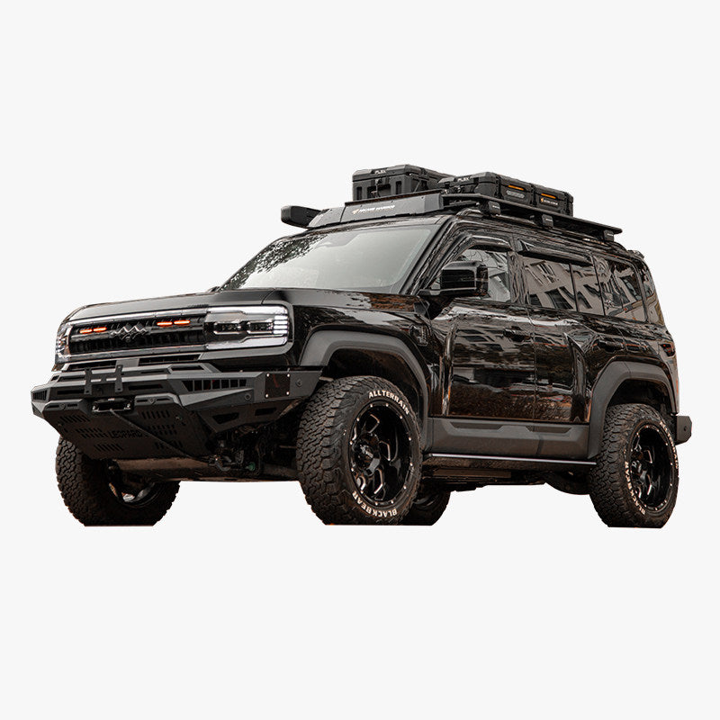 Off-Road Front & Rear Bumper for Fangchengbao 5 Black Warrior