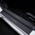 Car Door Sill Leather Stickers Rotection Plate For BYD Leopard 5(10 PCS)