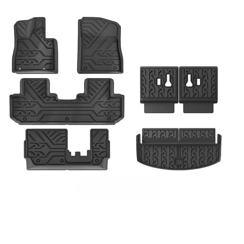 For BYD Tang L / Sealion 8 2025 2026 TPE Floor Mats & Cargo Liners All Weather