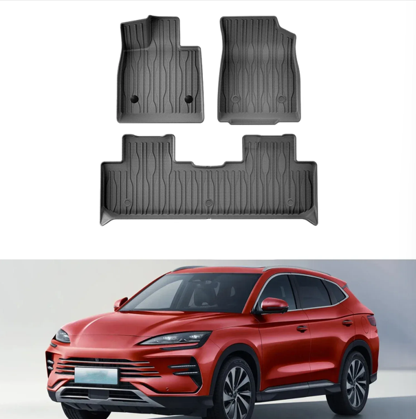 LHD BYD Seal U / Song Plus Sealion 6 TPE Floor Mats and Cargo Liner - BYDAC