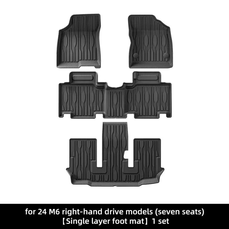 RHD Car Floor Mats For BYD M6 2024