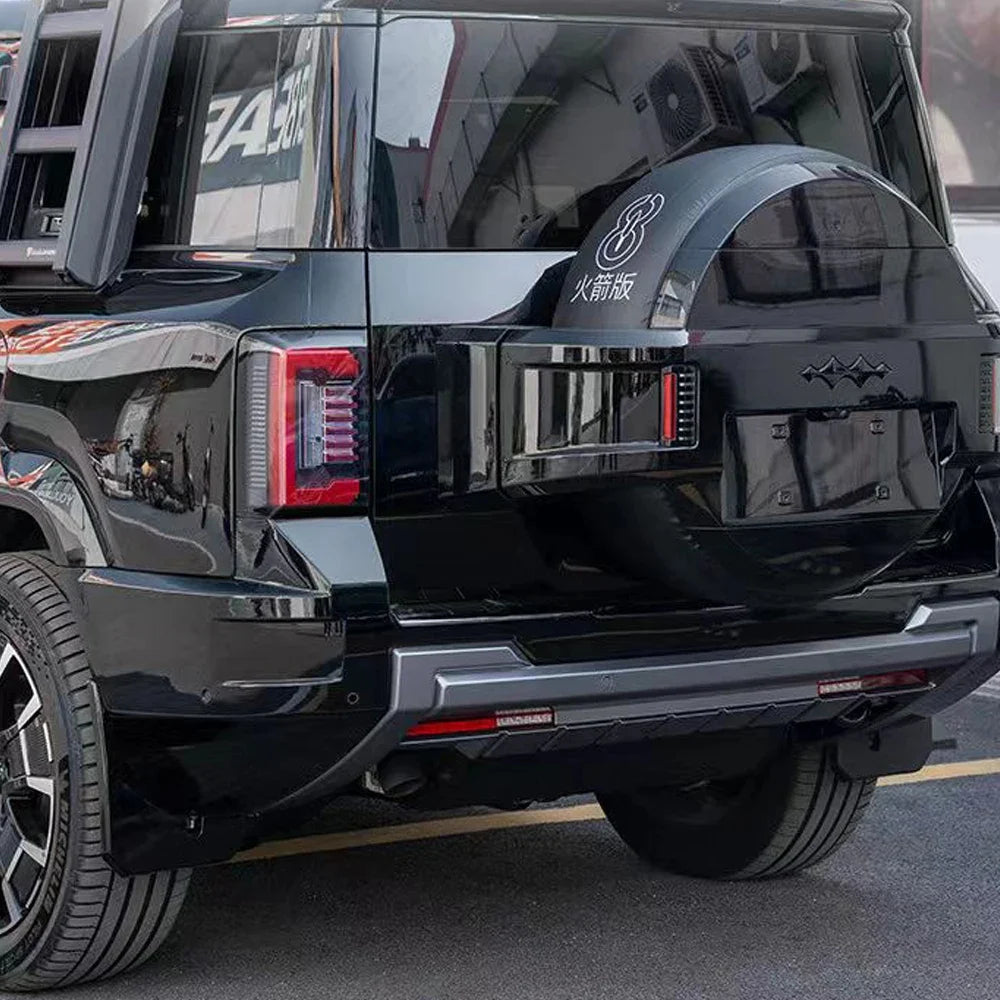 Spare Tire Cover Rear Dedicated Tailgate Leather