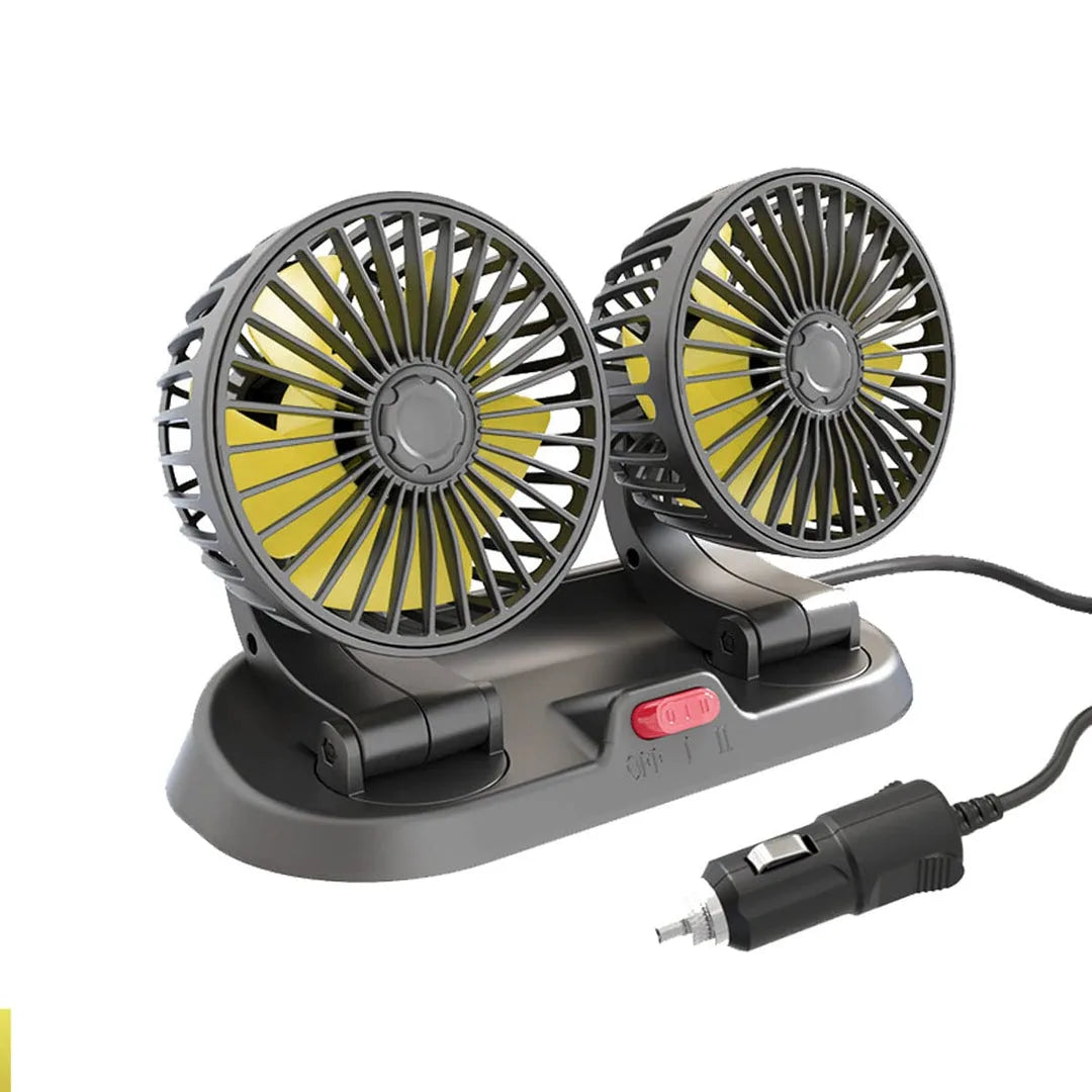 Ventilador para vehículo automóvil, camión, furgoneta, SUV, autocaravana, barco