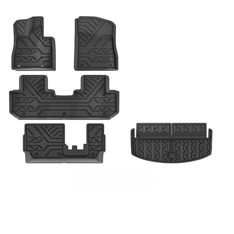 For BYD Tang L / Sealion 8 2025 2026 TPE Floor Mats & Cargo Liners All Weather