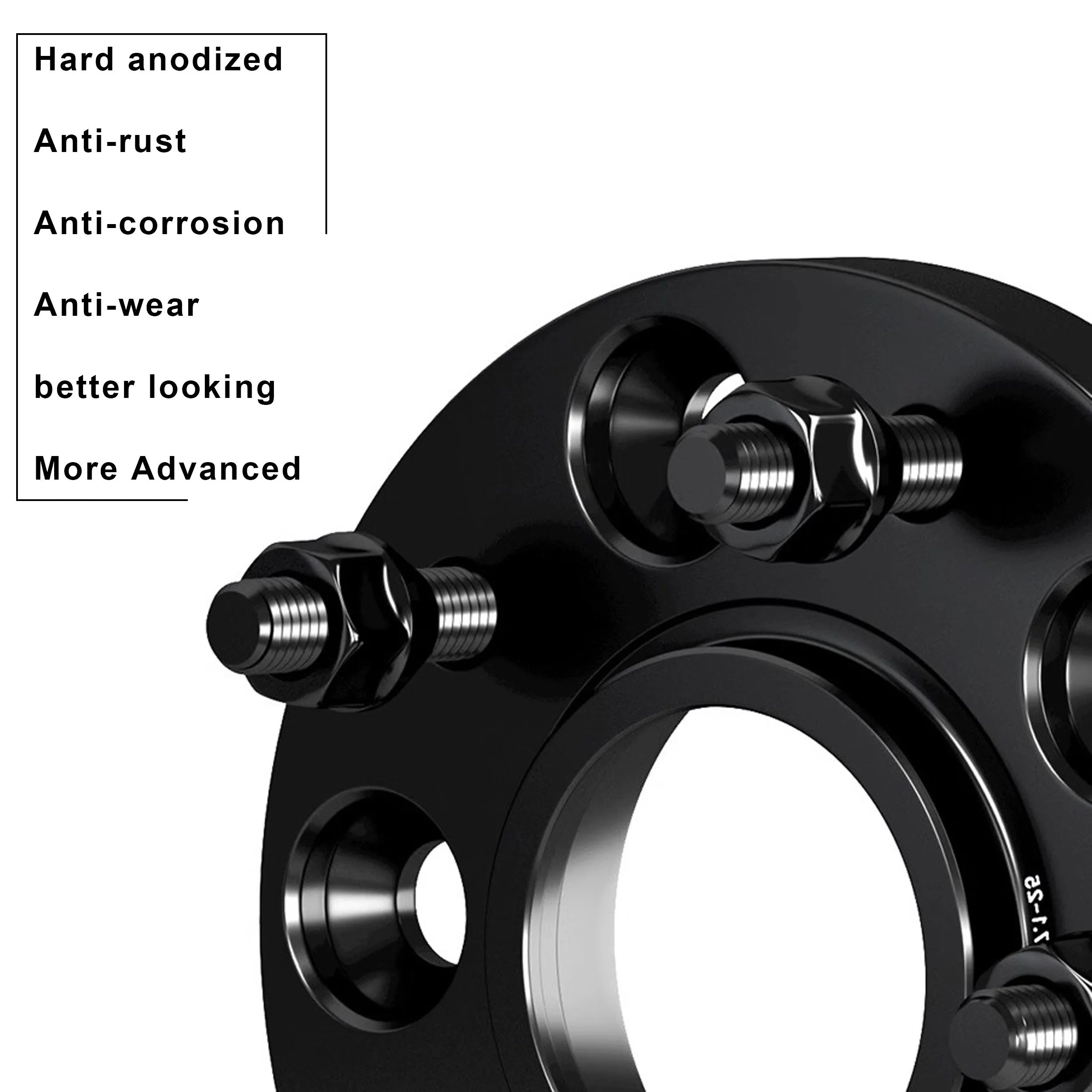 2PCS 6x139.7 64.1 For BYD Leopard 5 / Leopard 8 Flange Plate T6-7075