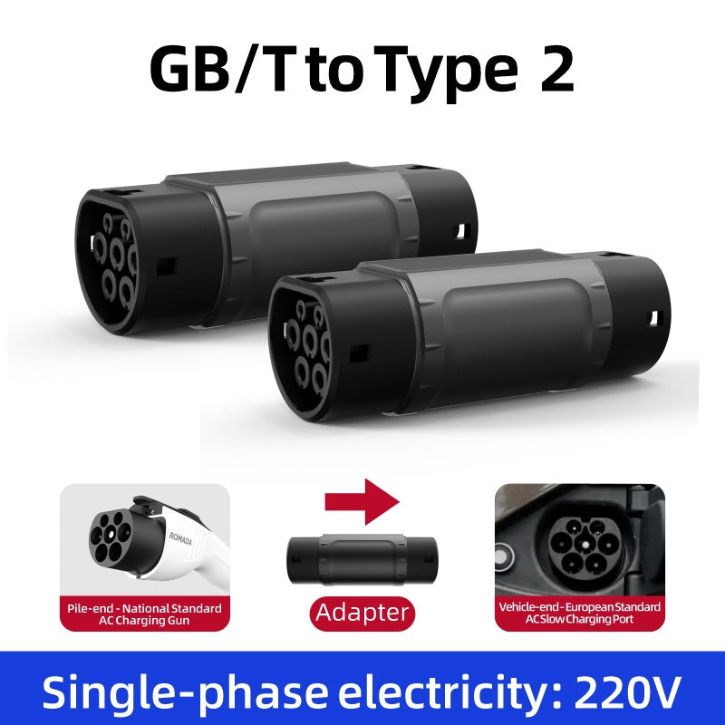 EV Charging Adapter GB/T to Type 2 Single-phase / Three-phase