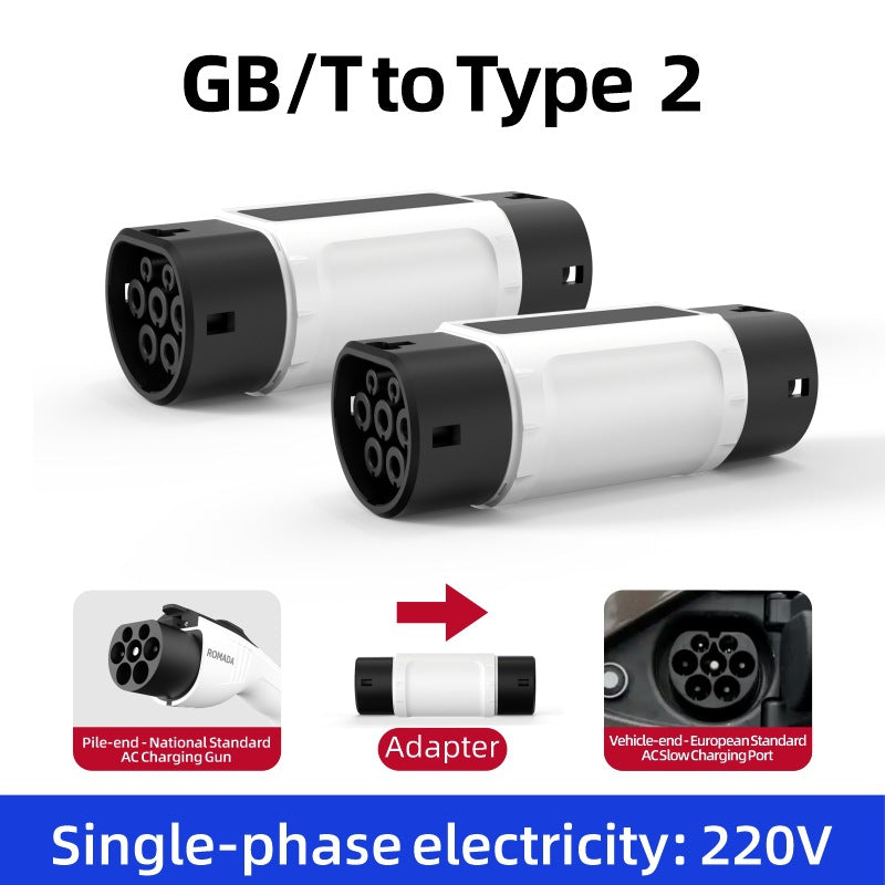 EV Charging Adapter GB/T to Type 2 Single-phase / Three-phase