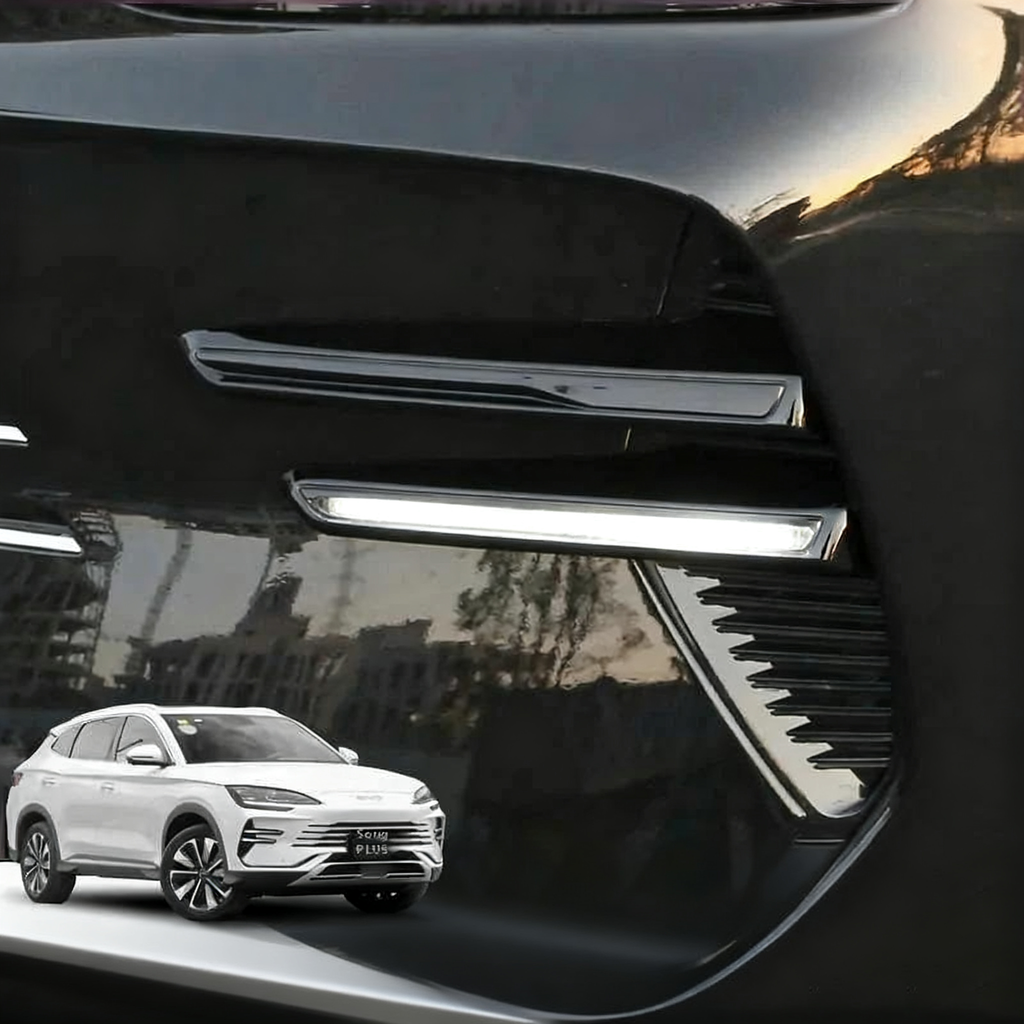 Seal U Sealion 6 Car Fog Light Garnish Warrior Grille Sticker Kit