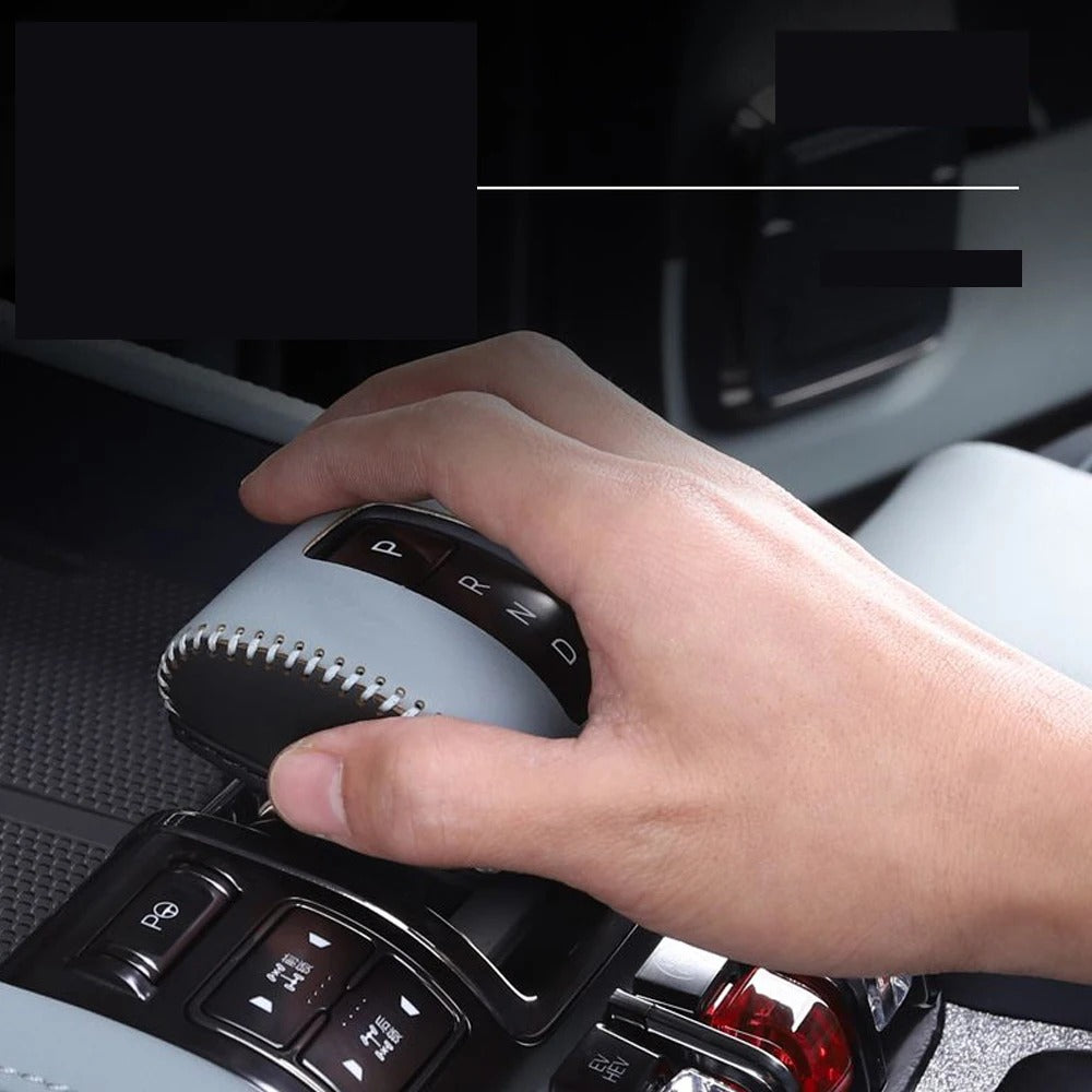 BYD Leopard 5 Leather Transmission Gear Shift Handle Cover