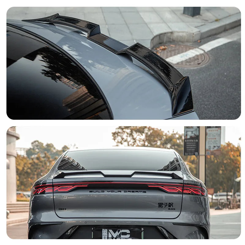 Byd Pattern Car Sport Spoiler Carbon Fiber Pattern For BYD Han – BYDAC