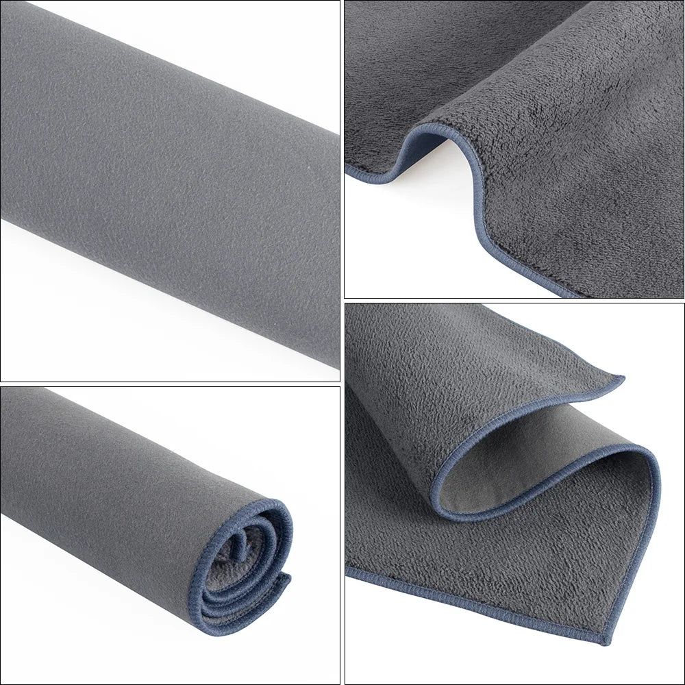 Microfiber Cleaning Cloth Grey Car Washing cloth and Applicator for BYD All Model