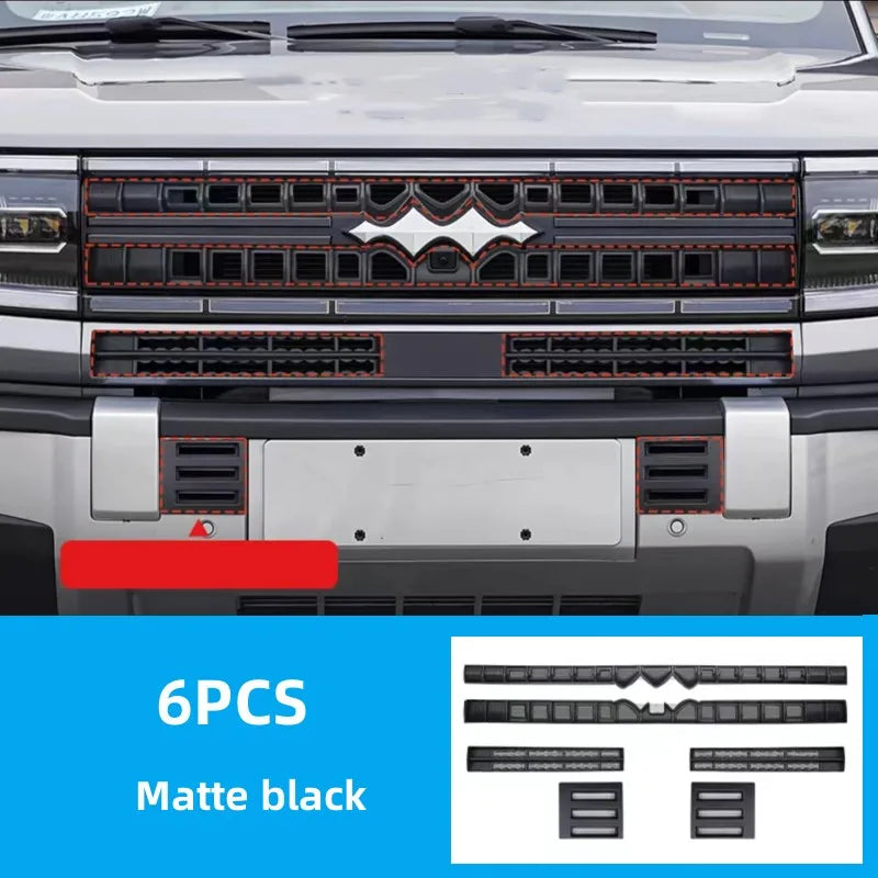 Car Front Net Dust-proof Net Cover For BYD Leopard 5