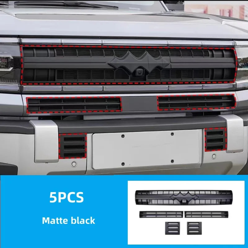 Car Front Net Dust-proof Net Cover For BYD Leopard 5