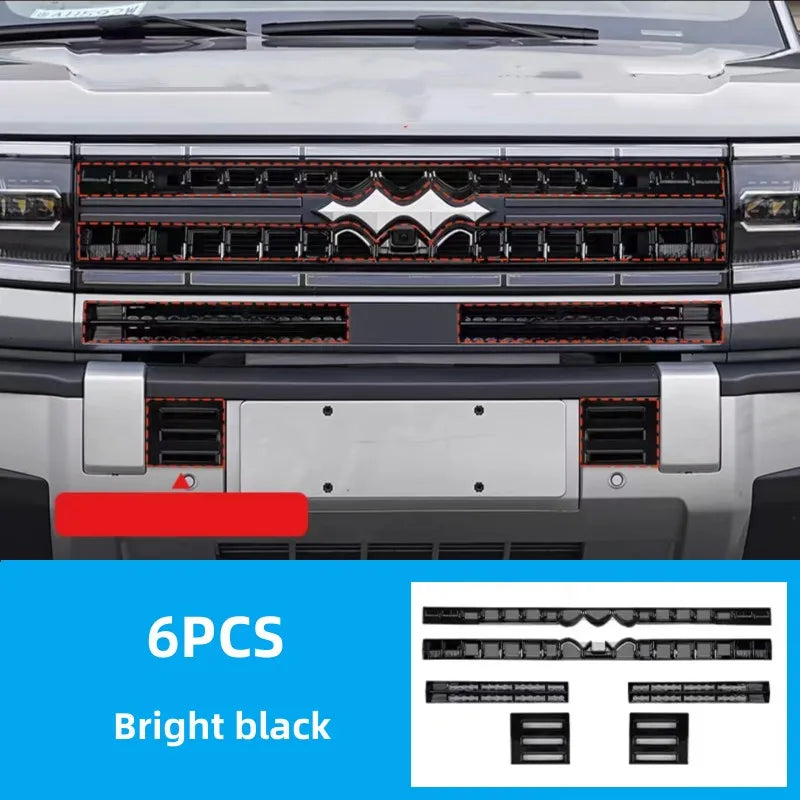 Car Front Net Dust-proof Net Cover For BYD Leopard 5