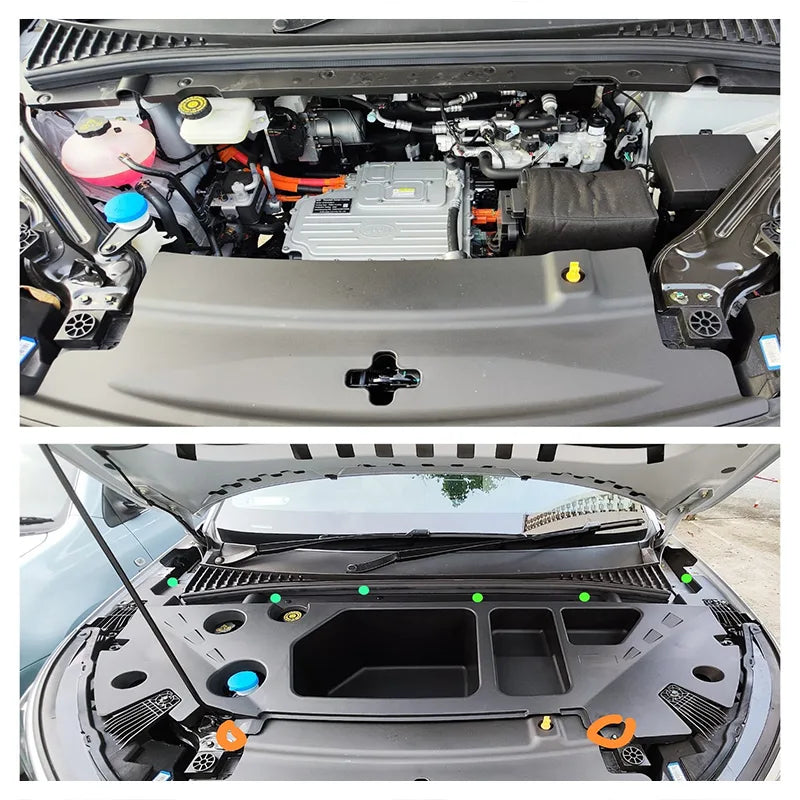 BYD ATTO 3 Frunk (RHD) Organizer-Box, glatte Oberfläche