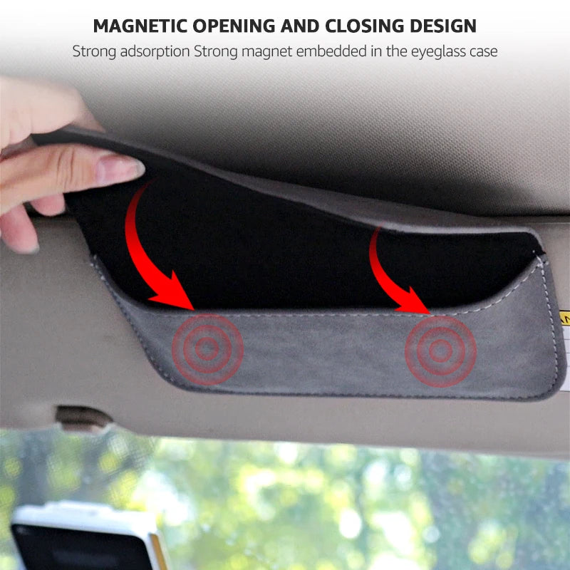 Car-Glasses-Case-Holder-In-Car-Mount-Organizer