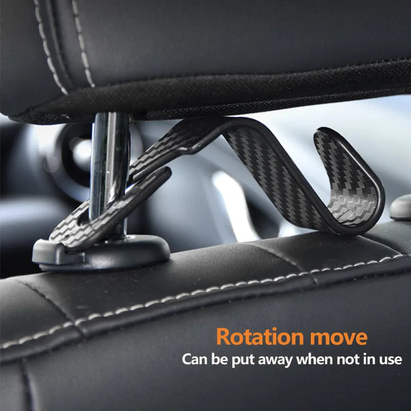 Gancho universal para respaldo de asiento de coche BYD, accesorio para interior de coche, portátil, para guardar bolsos y carteras.