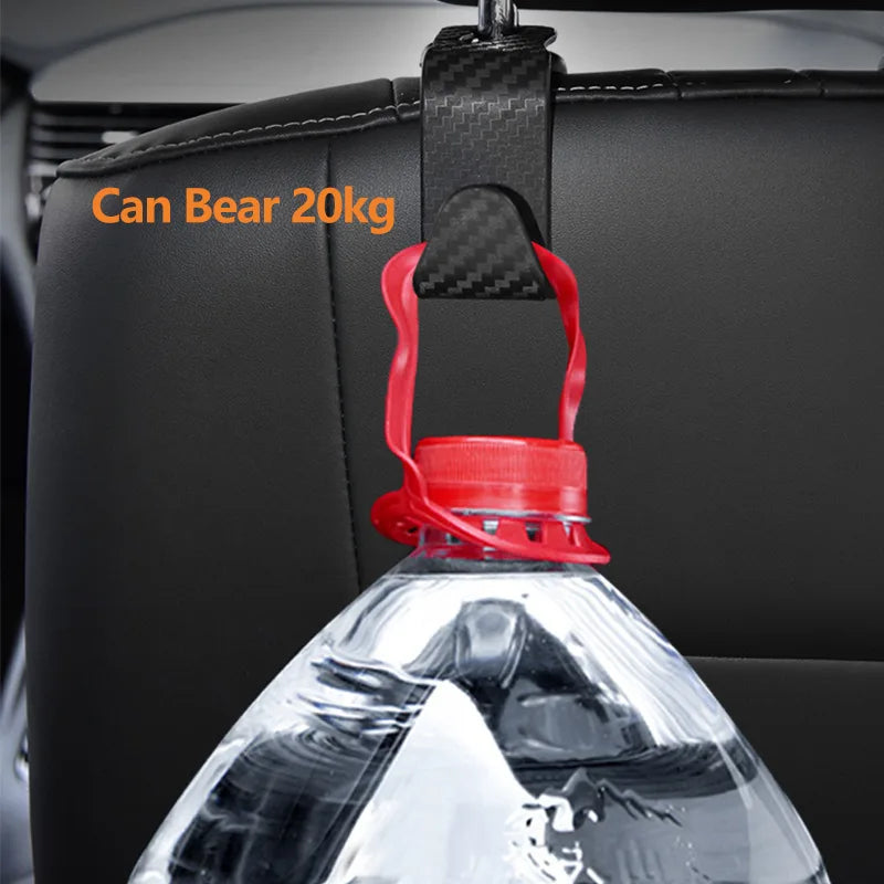 Gancho universal para respaldo de asiento de coche BYD, accesorio para interior de coche, portátil, para guardar bolsos y carteras.