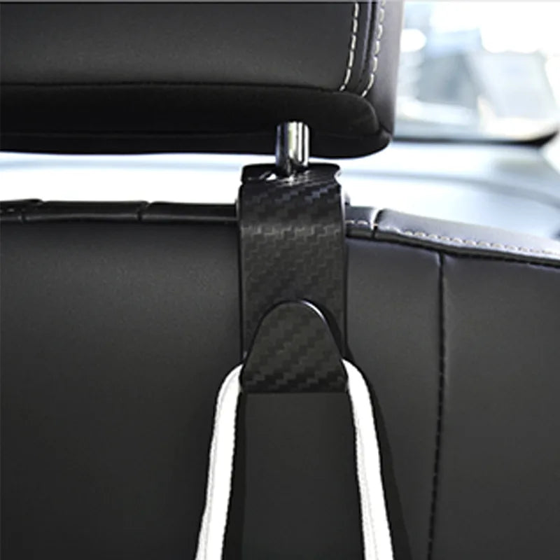 Gancho universal para respaldo de asiento de coche BYD, accesorio para interior de coche, portátil, para guardar bolsos y carteras.