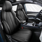 Juego completo de fundas para asientos de coche, fundas para asientos tipo butaca de 5 plazas, fundas de cuero napa para BYD Yuan Plus Atto 3 EV 2022 