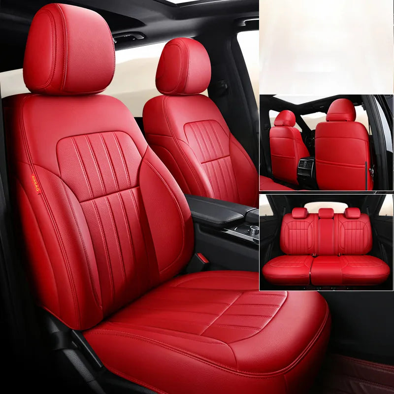 Funda de asiento de coche personalizada, completa, con juego completo delantero y trasero, compatible con BYD ATTO 3 