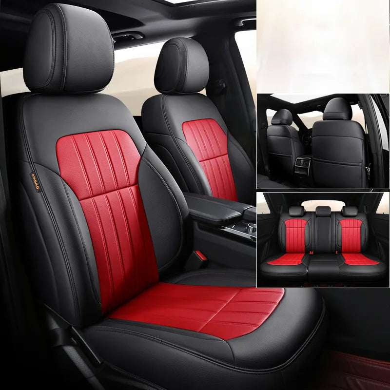Funda de asiento de coche personalizada, completa, con juego completo delantero y trasero, compatible con BYD ATTO 3 