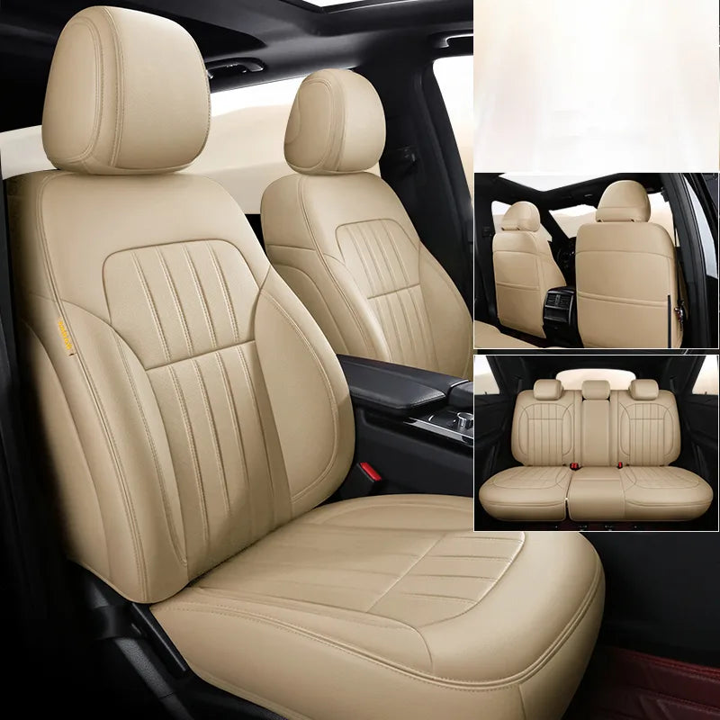 Funda de asiento de coche personalizada, completa, con juego completo delantero y trasero, compatible con BYD ATTO 3 