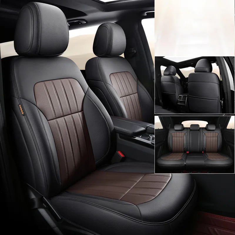 Funda de asiento de coche personalizada, completa, con juego completo delantero y trasero, compatible con BYD ATTO 3 
