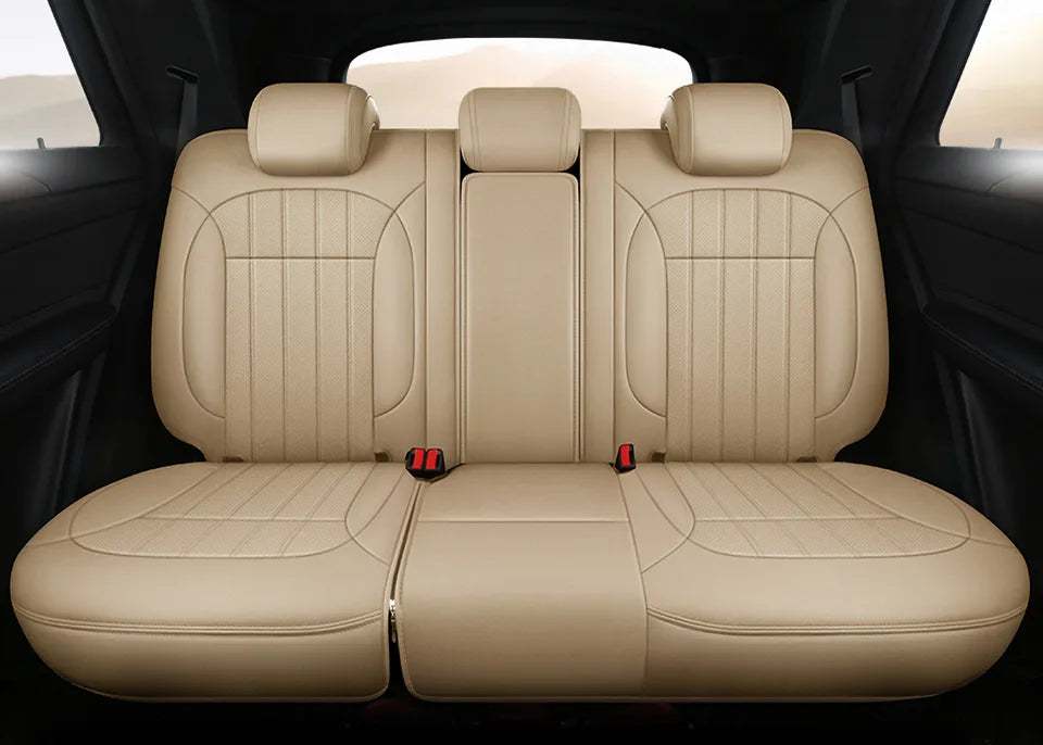 Funda de asiento de coche personalizada, completa, con juego completo delantero y trasero, compatible con BYD ATTO 3 