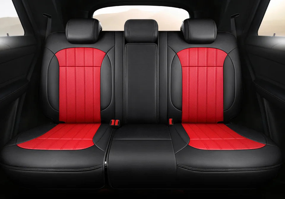 Funda de asiento de coche personalizada, completa, con juego completo delantero y trasero, compatible con BYD ATTO 3 