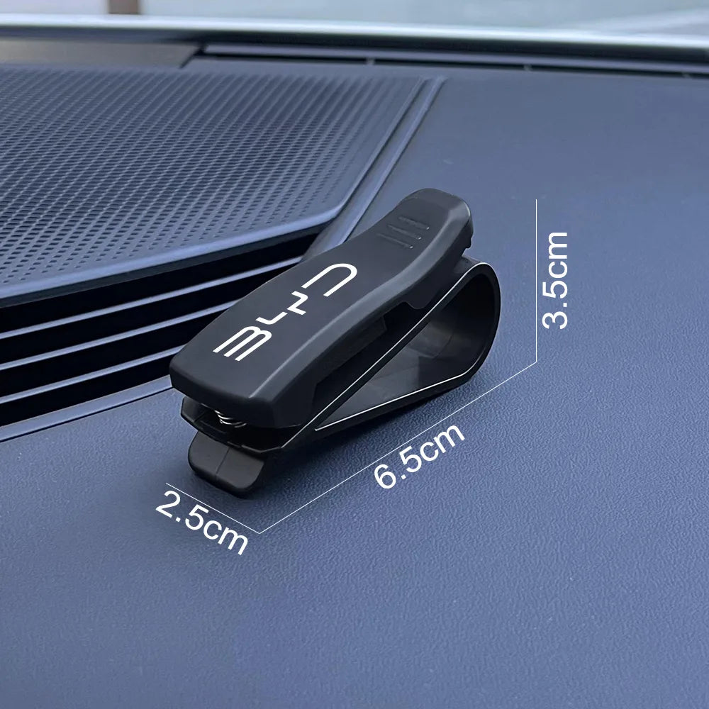 Car Sunglass Clip Holder Organizer For BYD All Model
