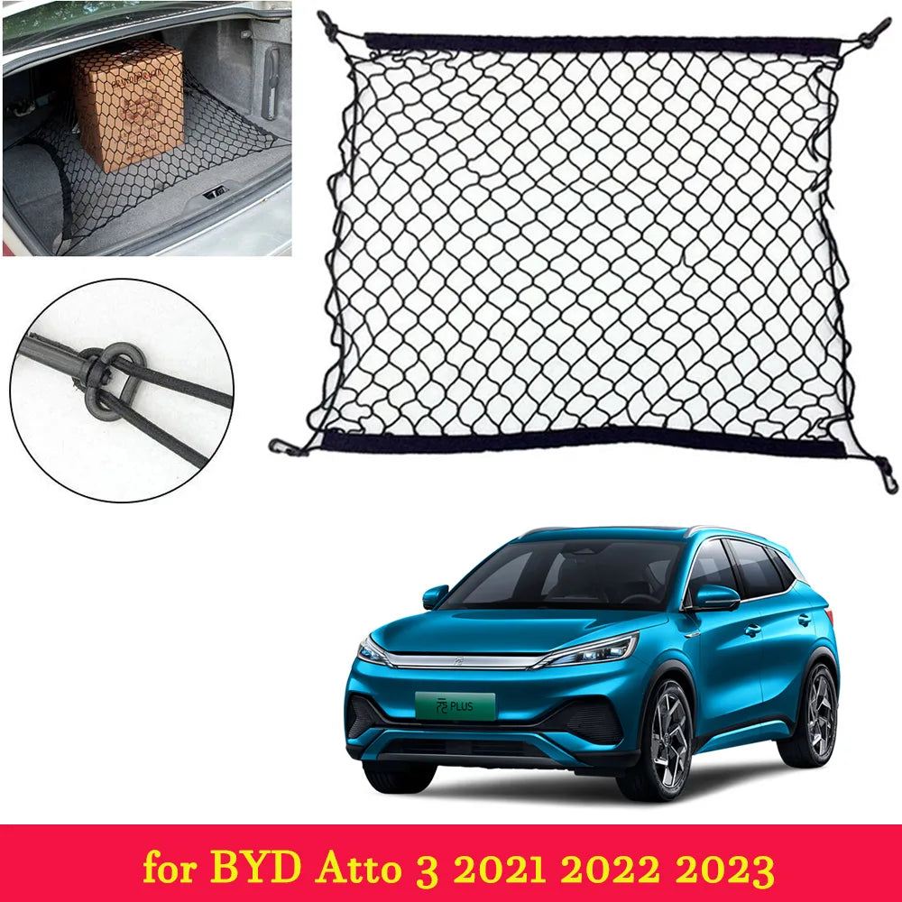 Red de carga extensible para maletero BYD Atto 3 (2021, 2022 y 2023) 