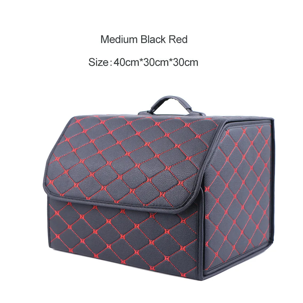 Auto Trunk Organizer Box Große Kapazität Lagerung Tasche Universal Fit für BYD 