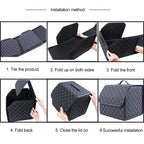 Auto Trunk Organizer Box Große Kapazität Lagerung Tasche Universal Fit für BYD 