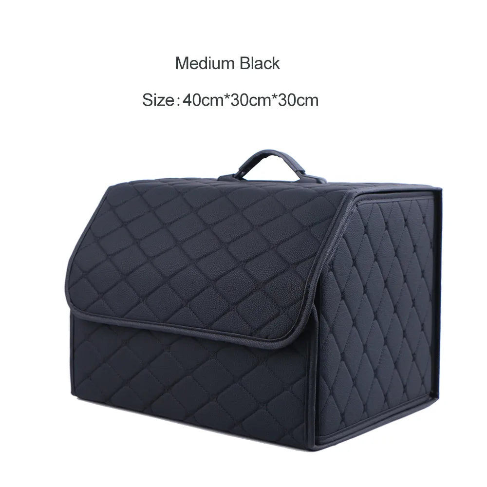 Auto Trunk Organizer Box Große Kapazität Lagerung Tasche Universal Fit für BYD 